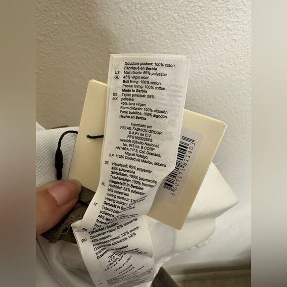 Sandro Taupe Casual Pants Sz 38 - Picture 12 of 12